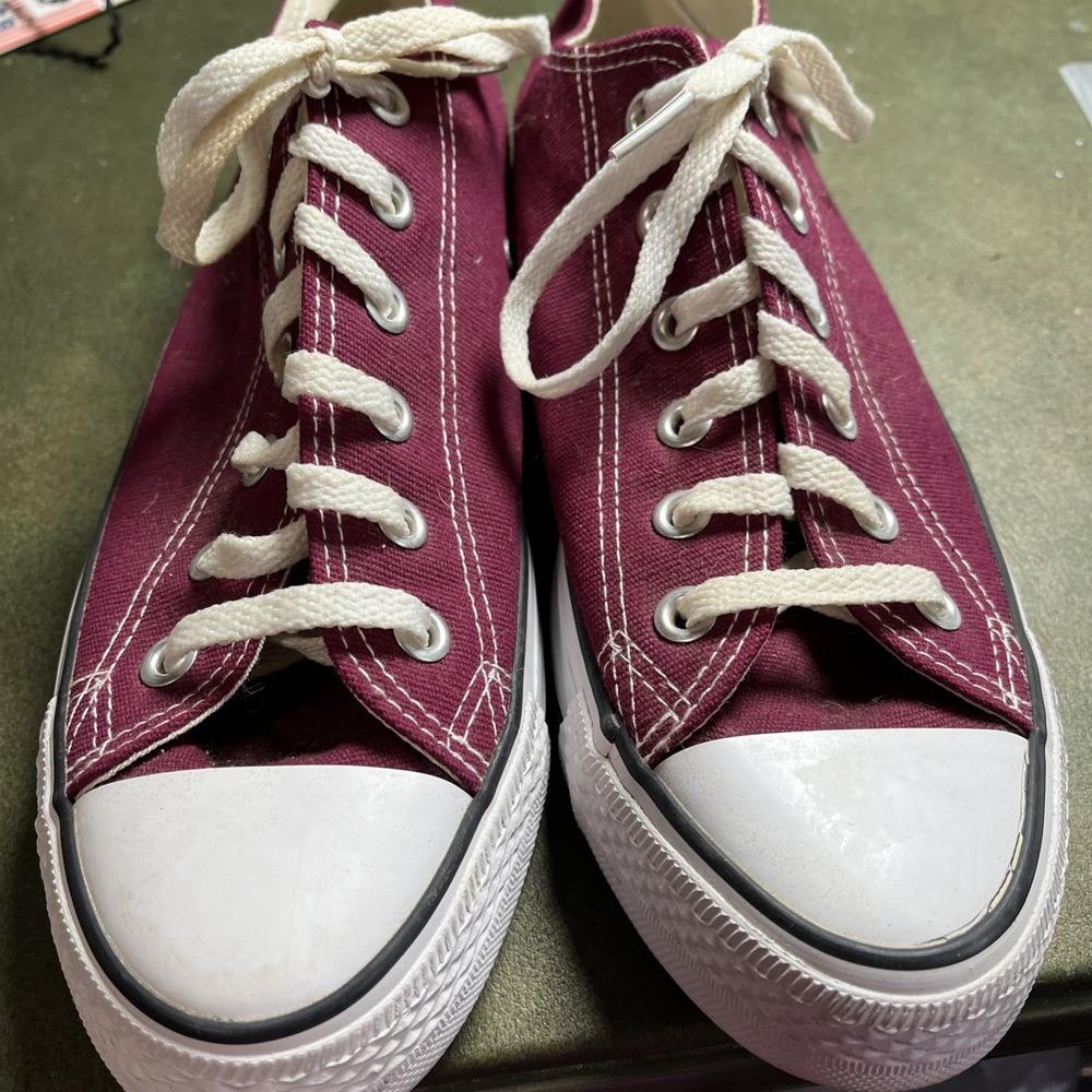 Converse Unisex Chuck Taylor All Star Ox Low Top Burgundy 139794F